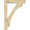 Ekena Millwork Legacy Block Rough Sawn Bracket w/ Offset Brace, Douglas Fir, 6"W x 30"D x 42"H BKT0604X30X42LEC05RDF - alternate 2